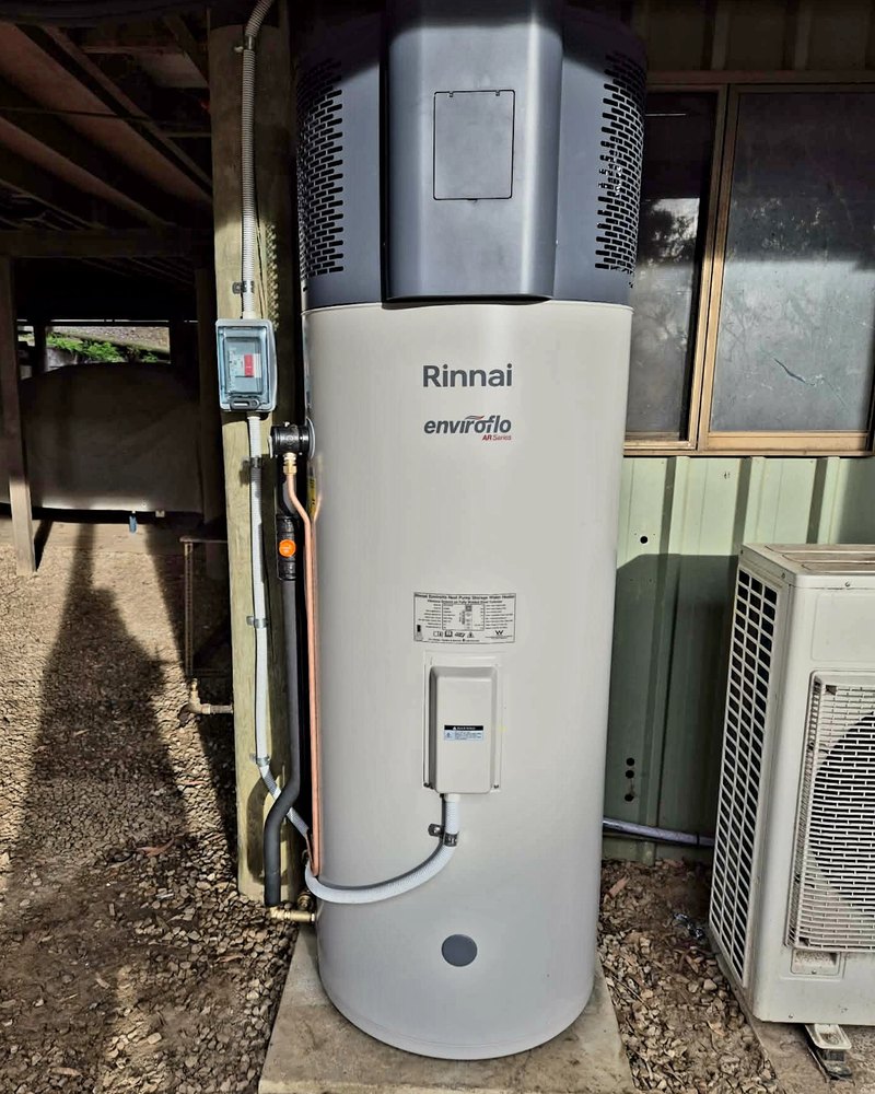 Rinnai Heat Pump Hot Water — Vine Coast Plumbing